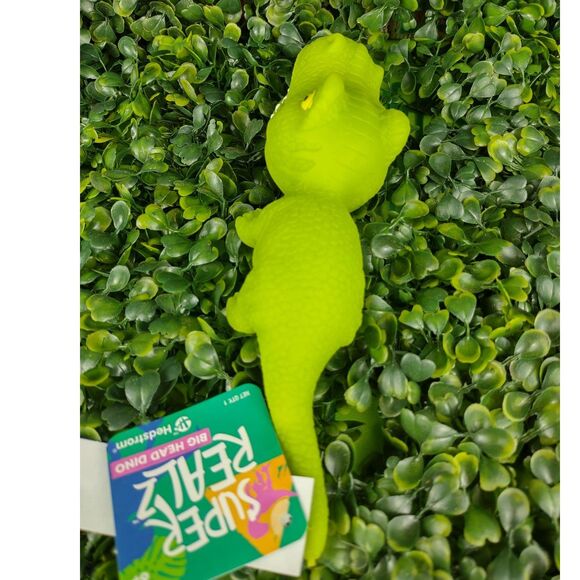 Tyrannosaurus Rex Dinosaur Squishy Toy Figure Squeezable T-Rex Dino Sand Green - Picture 7 of 15